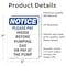 Signmission Please Pay Inside Before Pumping, 5 in W x Rectangle, Vinyl Decal OS-2PACK-NS-D-57-V-17548 - alternate 5